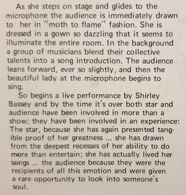 Shirley Bassey : The Bassey Beat (LP, Comp)