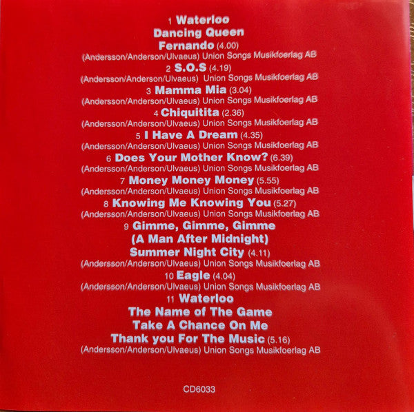 The Royal Philharmonic Orchestra* : The Royal Philharmonic Orchestra plays ABBA  (CD, Album)