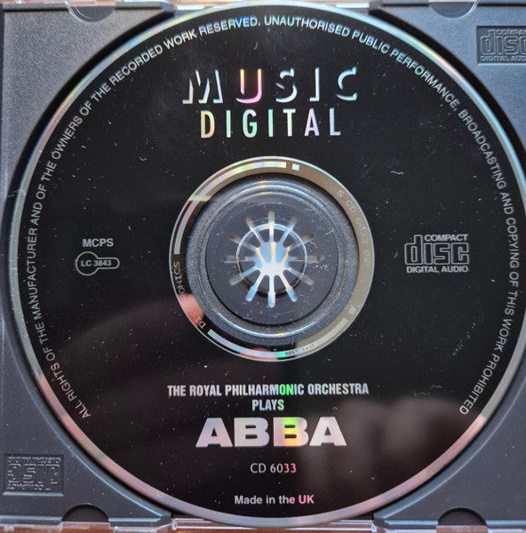 The Royal Philharmonic Orchestra* : The Royal Philharmonic Orchestra plays ABBA  (CD, Album)