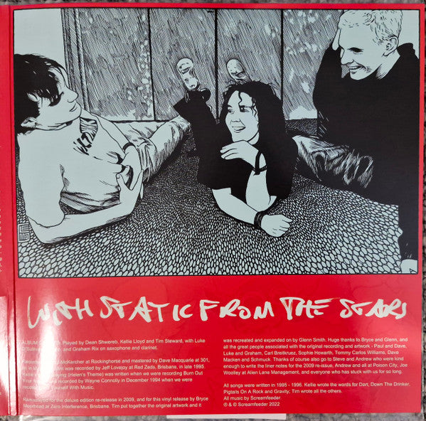 Screamfeeder : Kitten Licks (LP, Album, RE, RM, Ele)