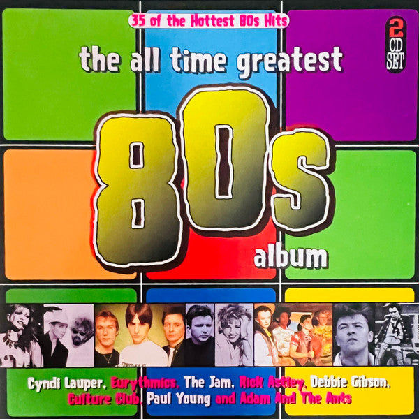 Various : The All Time Greatest 80s Album (2xCD, Comp)