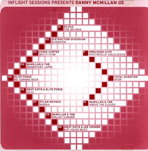 Danny McMillan : Inflight Sessions Present Danny McMillan 02 (CD, Mixed)