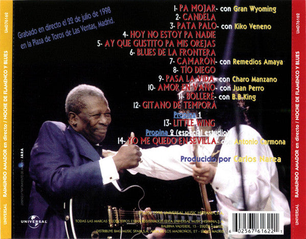 Raimundo Amador : Noche De Flamenco Y Blues (En Directo) (CD, Album)