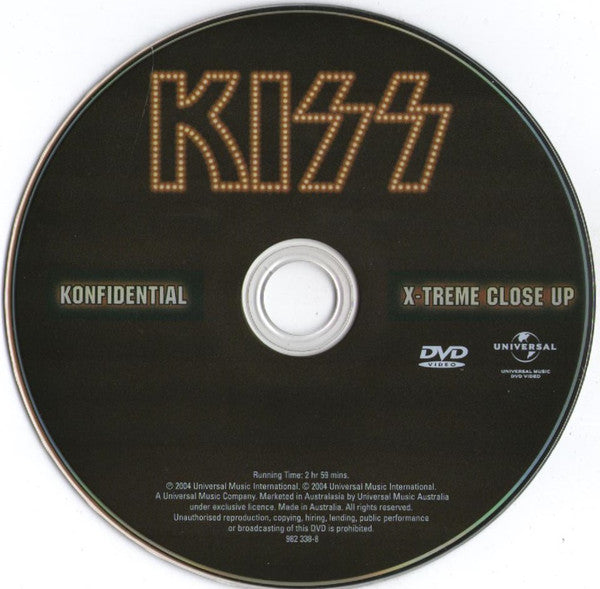 Kiss : Konfidential & X - Treme Close Up (DVD-V, Comp, PAL)