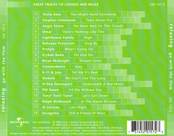 Various : Relaxing (Go With The Flow) (CD, Comp)