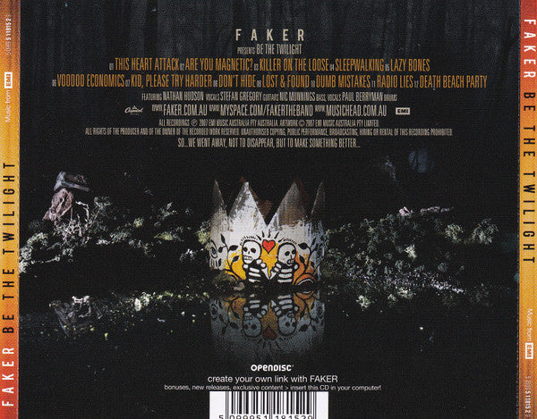 Faker (2) : Be The Twilight (CD, Album, Enh)