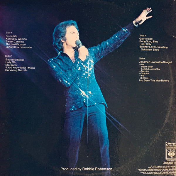 Neil Diamond : Love At The Greek - Recorded Live At The Greek Theatre (2xLP, Album)