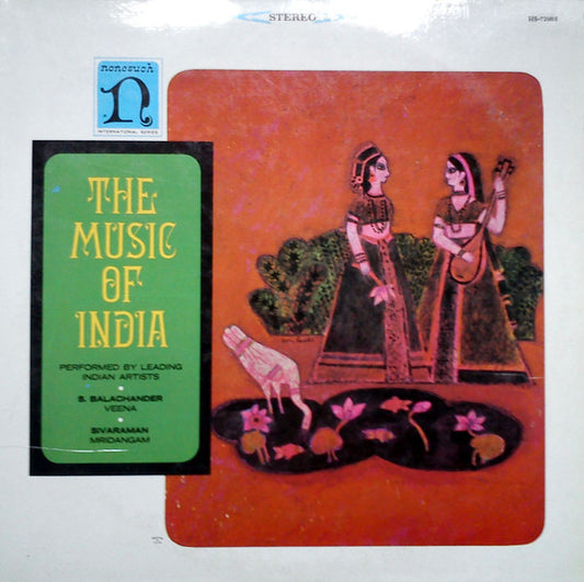 Sundaram Balachander, Umayalpuram K. Sivaraman : The Music Of India (LP, Album)