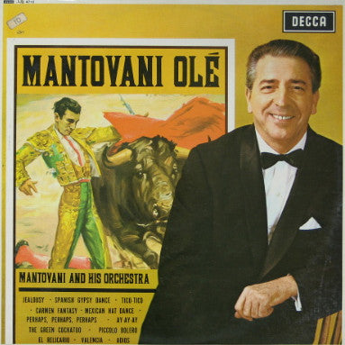 Mantovani And His Orchestra : Mantovani Olé (LP, Album, Mono)