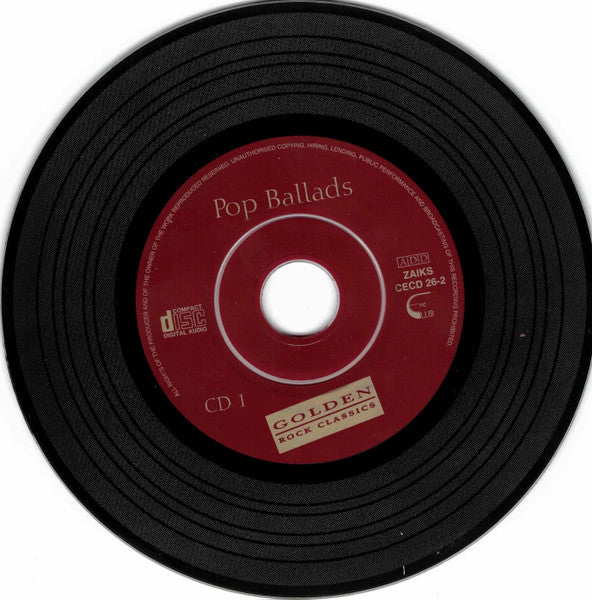 Various : Pop Ballads (CD, Comp)