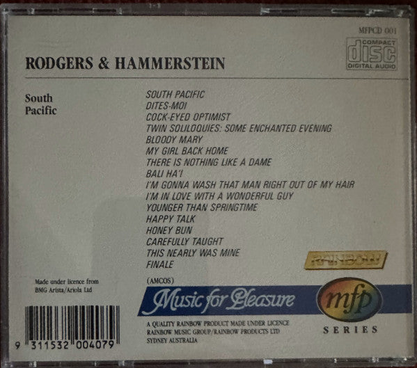 Rodgers & Hammerstein : South Pacific (CD, Album)