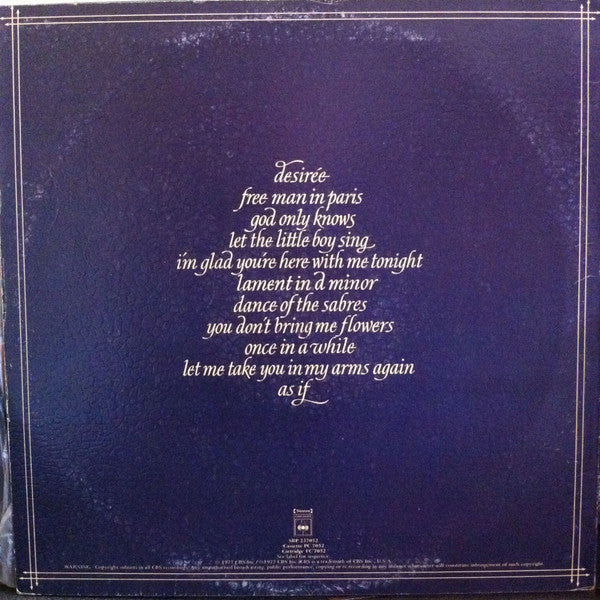 Neil Diamond : I'm Glad You're Here With Me Tonight (LP, Album)