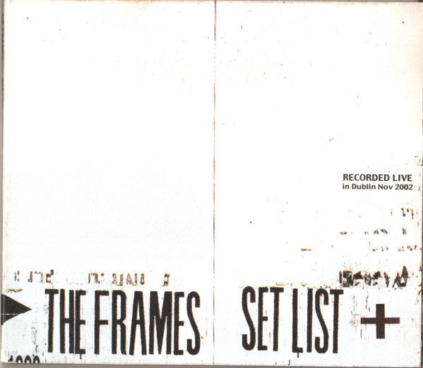 The Frames : Set List (CD, Album)