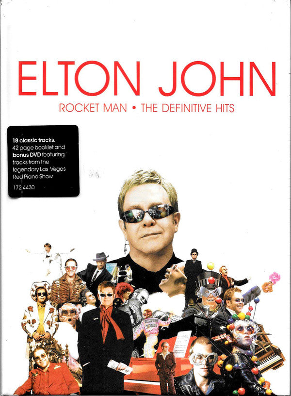 Elton John : Rocket Man • The Definitive Hits (CD, Comp + DVD-V, Comp, Reg)