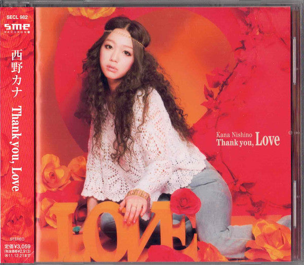 Kana Nishino : Thank You, Love (CD, Album)
