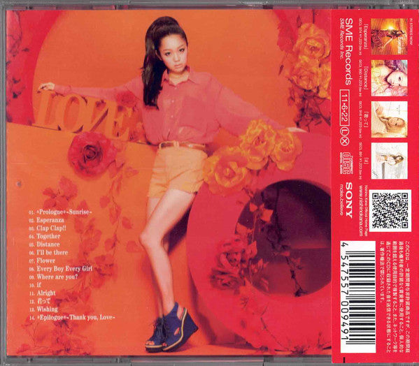 Kana Nishino : Thank You, Love (CD, Album)