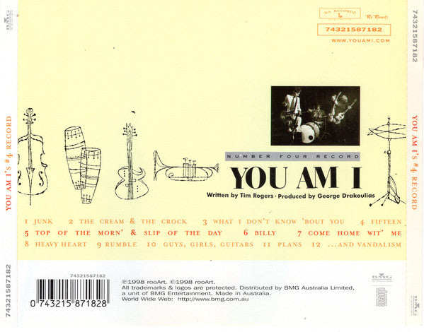 You Am I : You Am I's #4 Record (CD, Album + CD, EP)