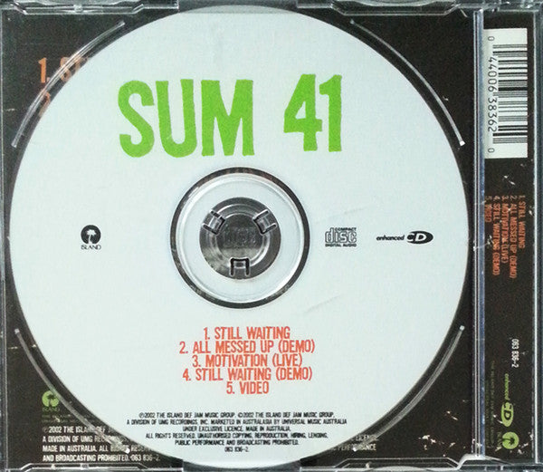 Sum 41 : Still Waiting (CD, Single, Enh, Ltd, Num)