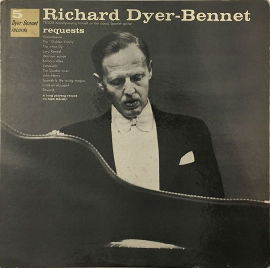 Richard Dyer-Bennet : 5 (LP, Mono)