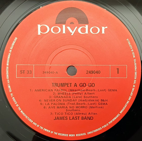 James Last : Trumpet À Gogo (LP)