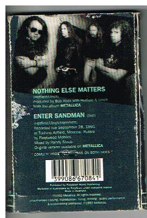 Metallica : Nothing Else Matters (Cass, Single)