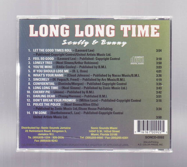 Scully & Bunny : Long Long Time (CD)