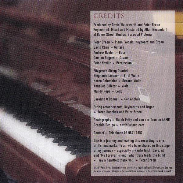 Peter Breen (2) : My Forever Friend (CD, Album)