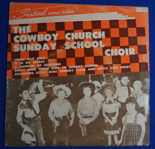 The Cowboy Church Sunday School : The Cowboy Church Sunday School (7", EP, Mono)