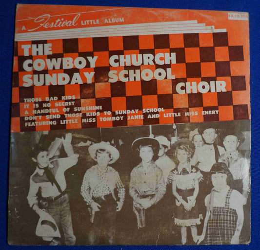 The Cowboy Church Sunday School : The Cowboy Church Sunday School (7", EP, Mono)