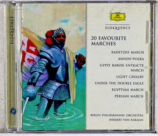 Herbert von Karajan : 20 Favourites Marches (CD, Comp, RE)