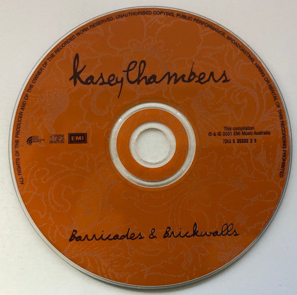 Kasey Chambers : Barricades & Brickwalls (CD, Album)