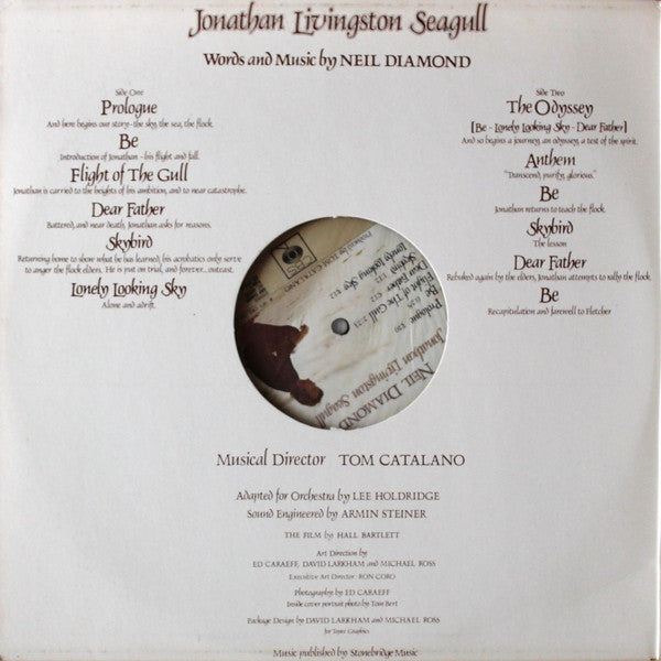 Neil Diamond : Jonathan Livingston Seagull (Original Motion Picture Sound Track) (LP, Album, Gat)