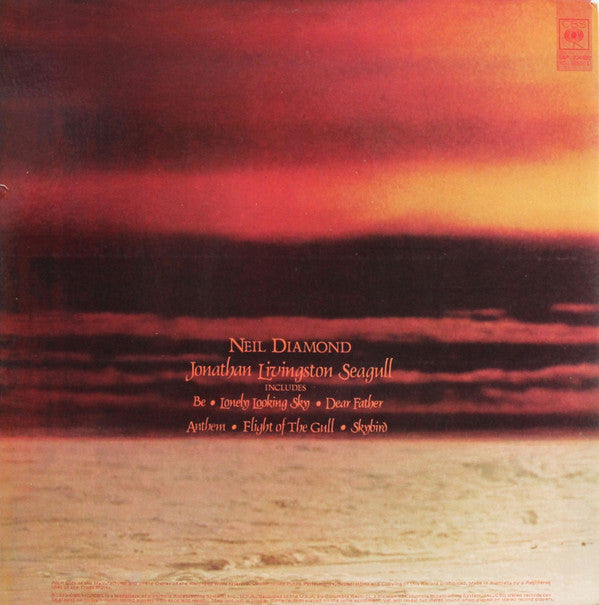 Neil Diamond : Jonathan Livingston Seagull (Original Motion Picture Sound Track) (LP, Album, Gat)