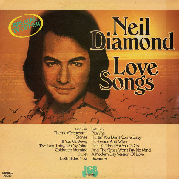 Neil Diamond : Love Songs (LP, Comp)