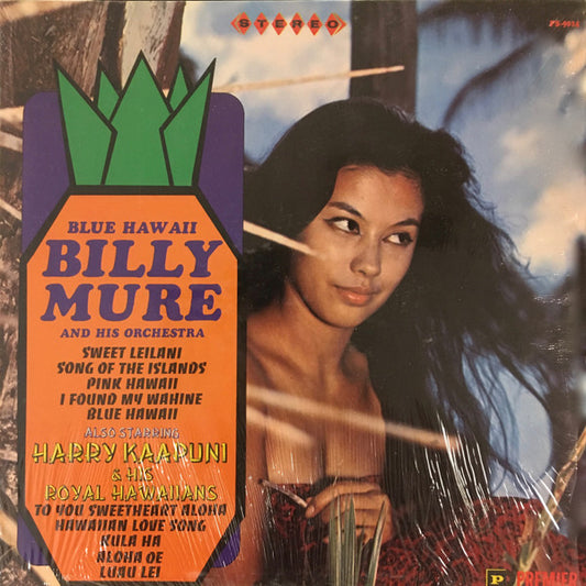 Billy Mure And Orchestra / Harry Kaapuni And His Royal Hawaiians : Blue Hawaii (LP)