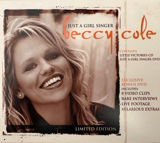 Beccy Cole : Just A Girl Singer / Little Victories (CD, Ltd + DVD, Ltd, Bon)