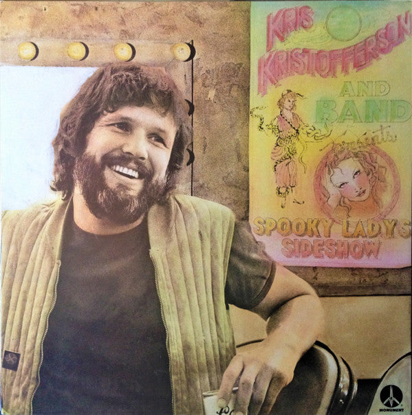 Kris Kristofferson : Spooky Lady's Sideshow (LP, Album, Gat)