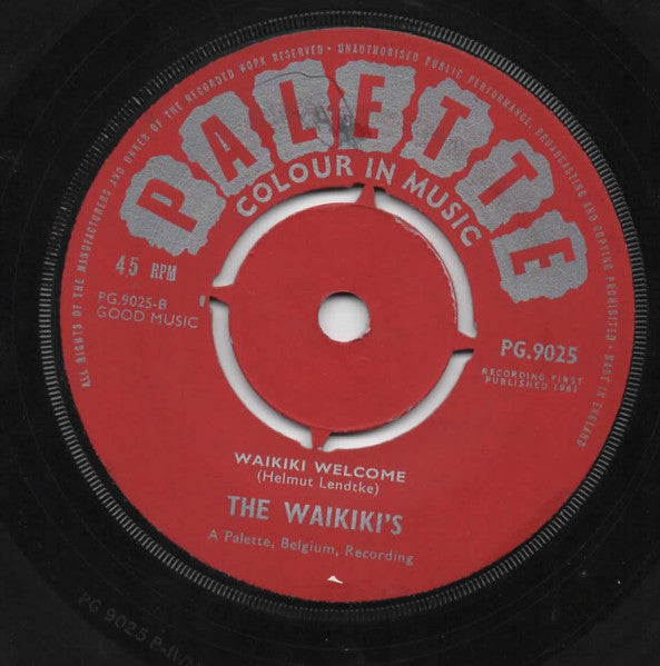 The Waikiki's : Hawaii Tattoo / Waikiki Welcome (7")