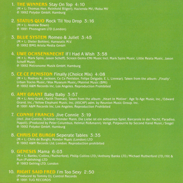 Various : Stay On Top (CD, Comp)
