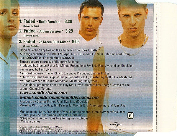 soulDecision : Faded (CD, Single)