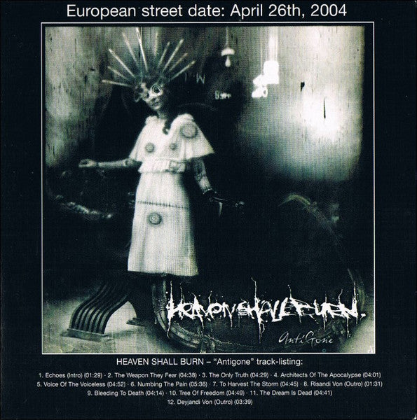 Heaven Shall Burn : Antigone (CD, Album, Promo)