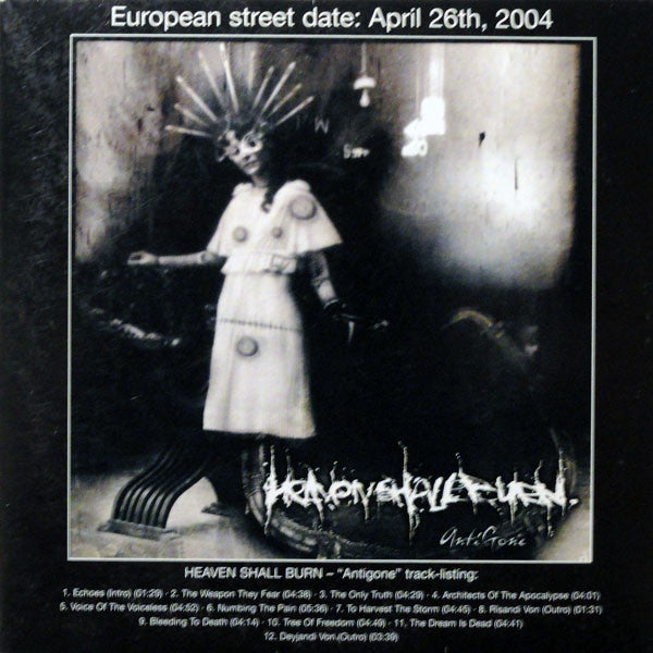 Heaven Shall Burn : Antigone (CD, Album, Promo)