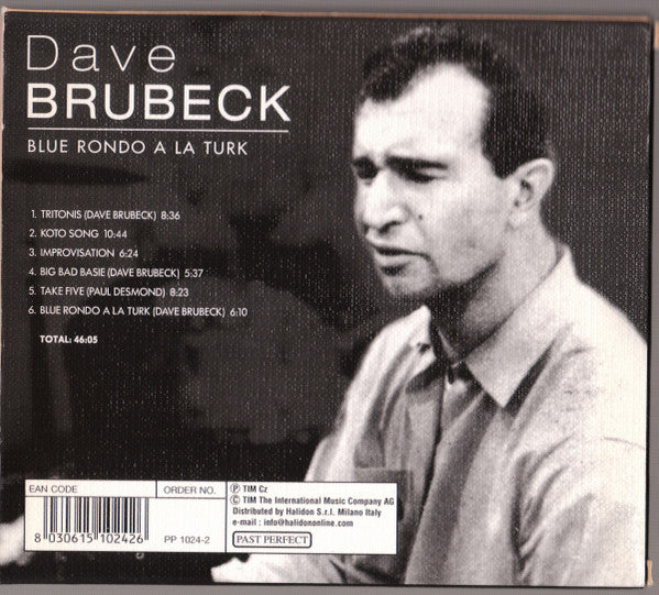 Dave Brubeck : Blue Rondo A La Turk (CD, Album)