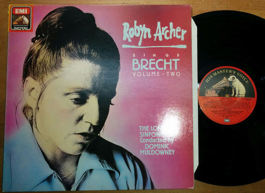 Robyn Archer, The London Sinfonietta*, Dominic Muldowney : Robyn Archer Sings Brecht Volume Two (LP)