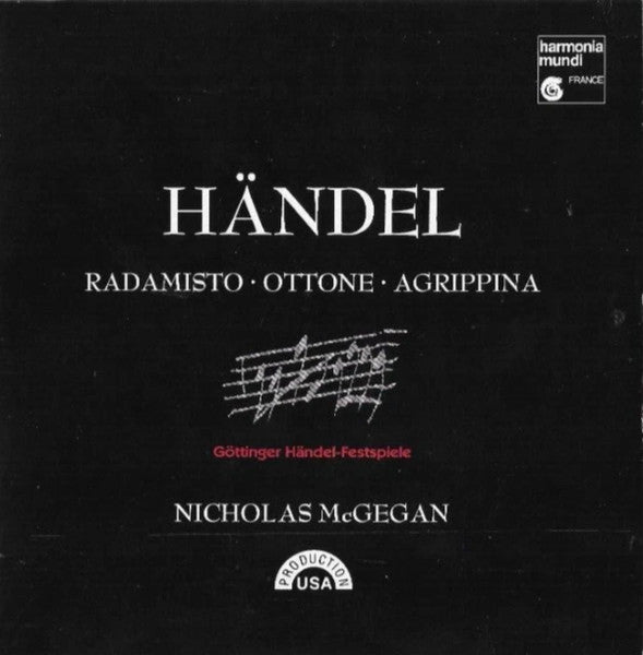 Handel* - Michael Chance, Dorothea Röschmann, Dawn Kotoski, Juliana Gondek, Jennifer Lane (2), Drew Minter, Mark Padmore, Dean Ely, Kammerchor Cantamus Halle, Freiburger Barockorchester, Nicholas McGegan : Giustino (3xCD, Album + CD, Smplr, Bun + Box, Sli)