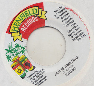 Zabiki : Jah Is Amazing (7")