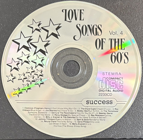 Various : Love Songs Of The 60's - Vol. 4 (CD, Comp, CD )