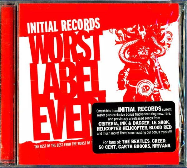 Various : Initial Records - Worst Label Ever (CD, Comp)