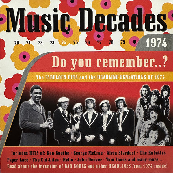 Various : Music Decades 1974 (CD, Comp)