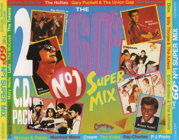 Various : The 60's No. 1 Super Mix (2xCD)